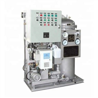 15ppm 해양 유성 빌지 물 분리기